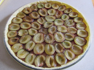 Tarte aux quetsches